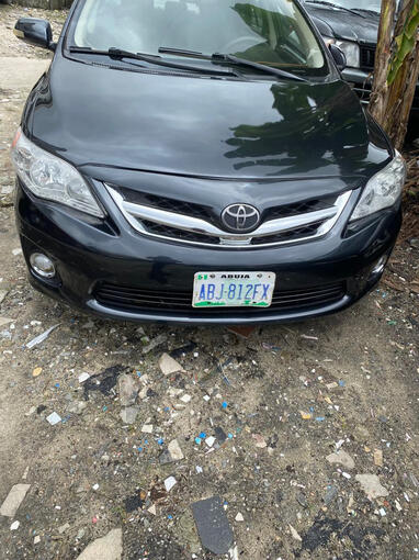 2011 TOYOTA COROLLA PRICE: #4,500,000